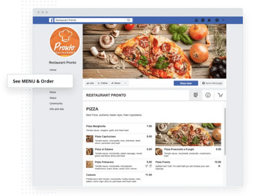 Restaurant-Online-Ordering-System on Facebook