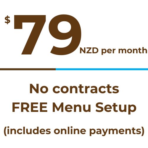 Flat Rate zero commission online ordering system